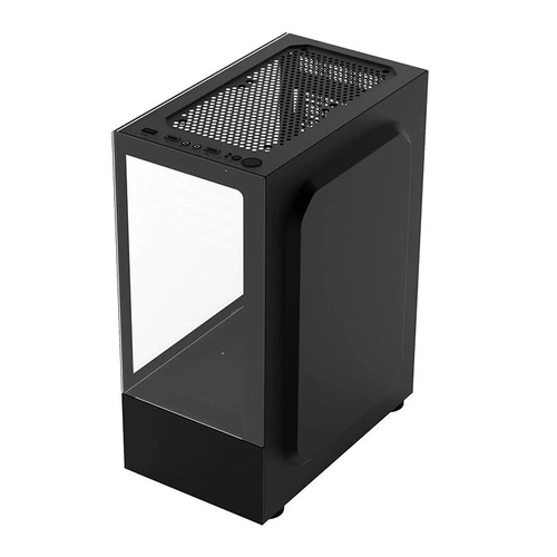 Gabinete Gamer Bg-053 Nuker Preto Bluecase - S/ Fonte / Vidro / Usb 3.0 / Micro-Atx / Mini-Itx