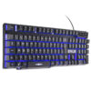 Teclado Gamer Tc-05 Thunder Color Ilum Evus
