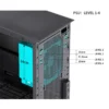 Gabinete Premium Jonsbo Modelo D31 Mesh Black