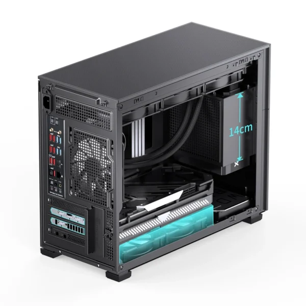 Gabinete Premium Jonsbo Modelo D31 Mesh Black