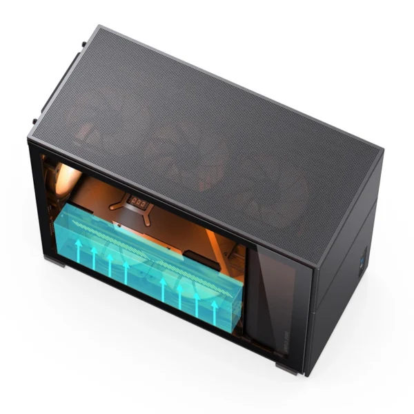 Gabinete Premium Jonsbo Modelo D31 Mesh Black