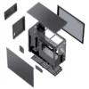 Gabinete Premium Jonsbo D41 Mesh Black