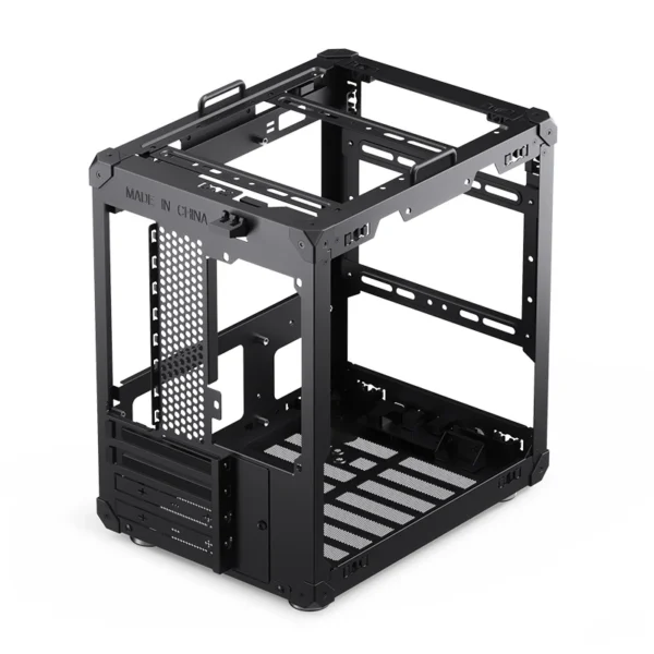Gabinete Modelo C6 Handle Black Para Computador Com Alca Preta