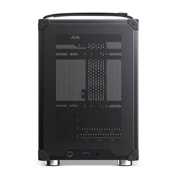 Gabinete Modelo C6 Handle Black Para Computador Com Alca Preta