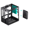Gabinete Modelo C6 Handle Black Para Computador Com Alca Preta
