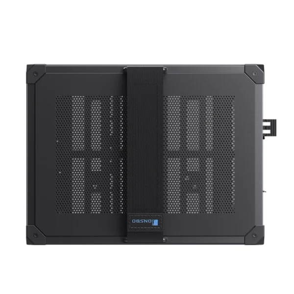Gabinete Modelo C6 Handle Black Para Computador Com Alca Preta