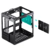 Gabinete Modelo C6 Handle Black Para Computador Com Alca Preta