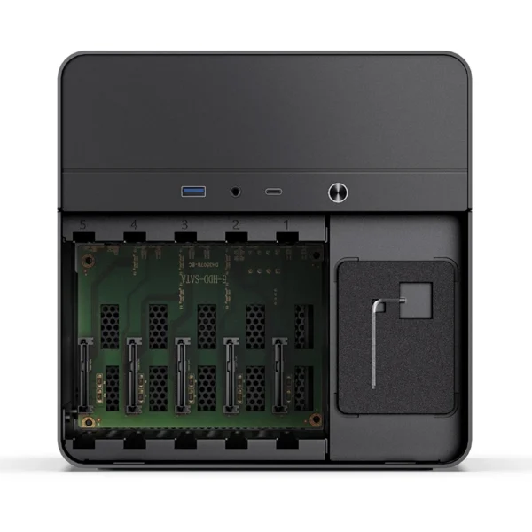 Gabinete Premium Para Storage/Nas Dados Jonsbo N2 Preto