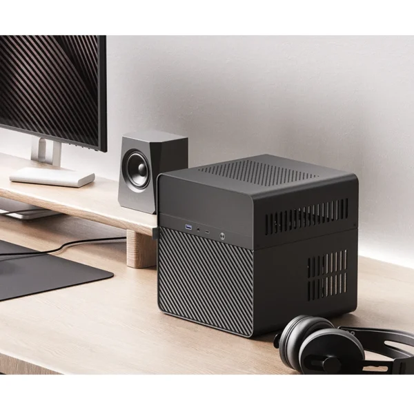 Gabinete Premium Para Storage/Nas Dados Jonsbo N2 Preto