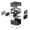 Gabinete Premium Para Storage/Nas Jonsbo N3 Black