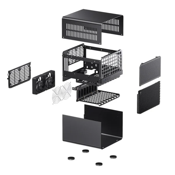 Gabinete Premium Para Storage/Nas Jonsbo N3 Black