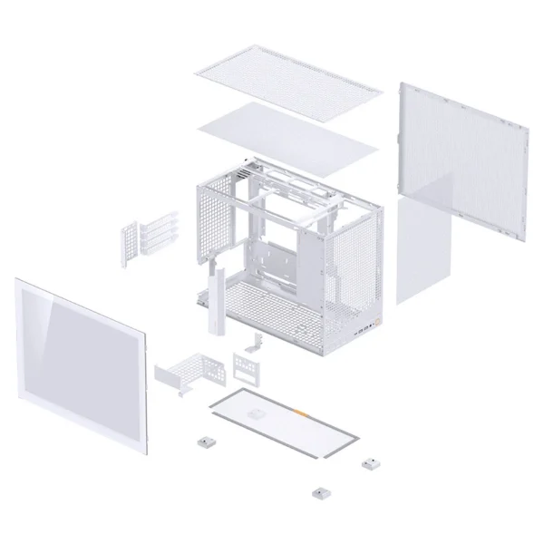 Gabinete Premium Jonsbo Modelo D32 Pro White - Branco