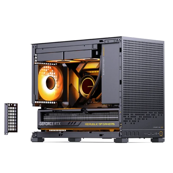 Gabinete Premium Jonsbo Modelo D32 Pro Black - Preto