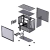 Gabinete Premium Jonsbo Modelo D32 Pro Black - Preto