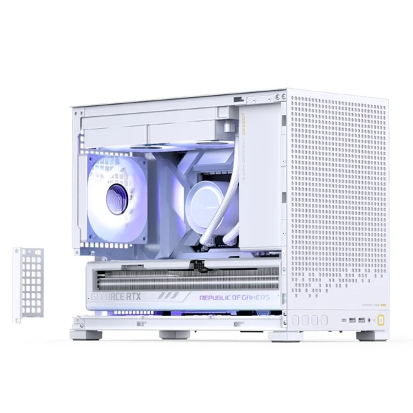 Gabinete Premium Jonsbo Modelo D32 Pro White - Branco