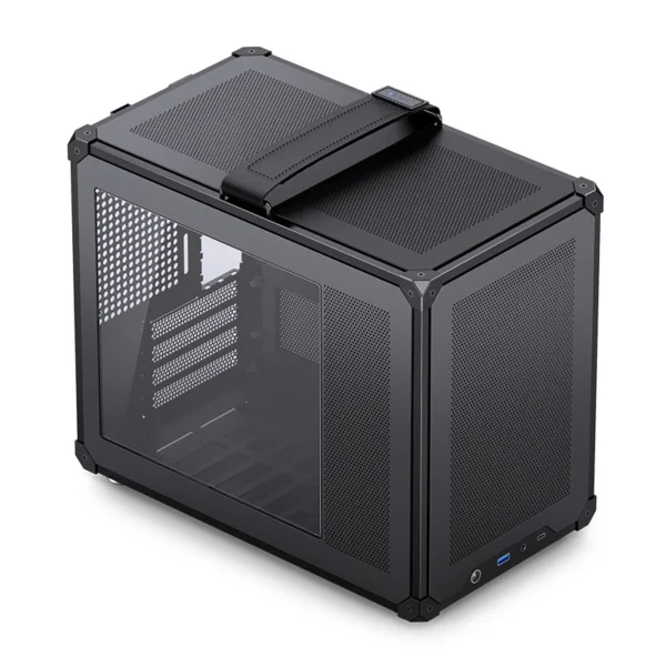 Gabinete Portátil Premium Jonsbo Modelo C6 Max Black