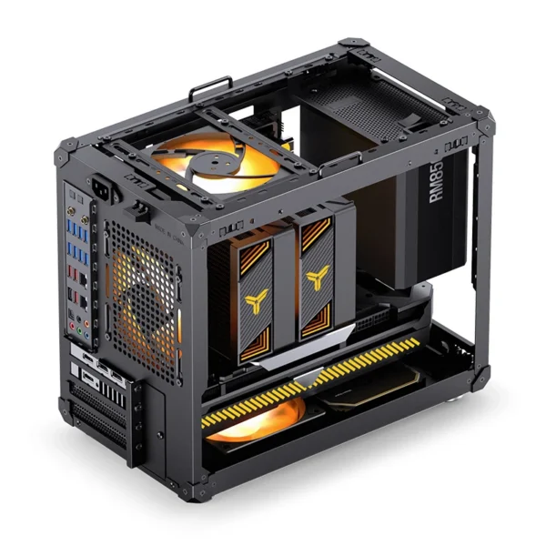 Gabinete Portátil Premium Jonsbo Modelo C6 Max Black