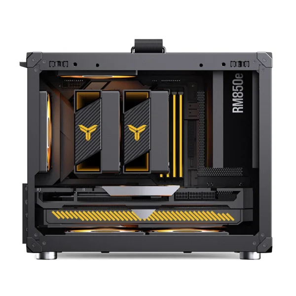 Gabinete Portátil Premium Jonsbo Modelo C6 Max Black