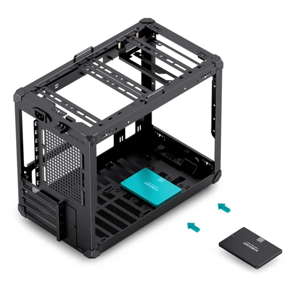 Gabinete Portátil Premium Jonsbo Modelo C6 Max Black