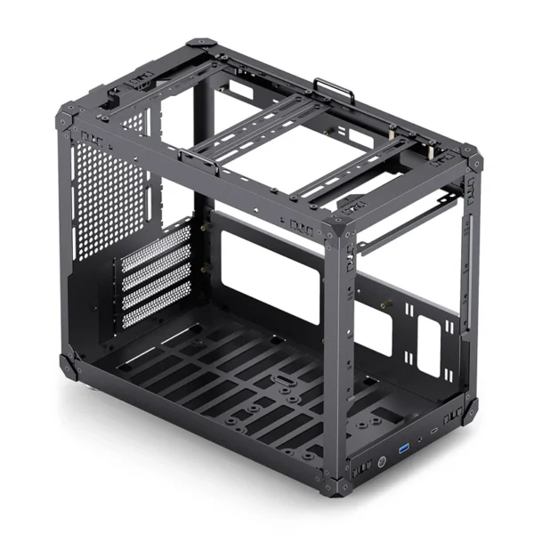 Gabinete Portátil Premium Jonsbo Modelo C6 Max Black