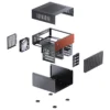 Gabinete Premium Jonsbo Para Storage/Nas  N4 Black