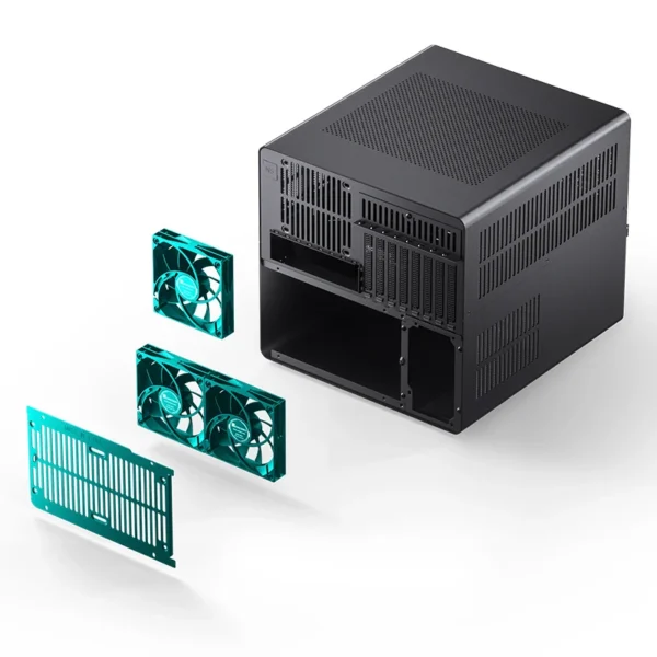 Gabinete Super Premium Jonsbo Para Storage/Nas Eatx N5 Black