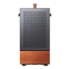 Gabinete Premium Com Madeira Matx Jonsbo T7 Black - Preto