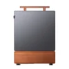 Gabinete Premium Com Madeira Matx Jonsbo T7 Black - Preto