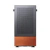 Gabinete Premium Com Madeira Matx Jonsbo T7 Black - Preto