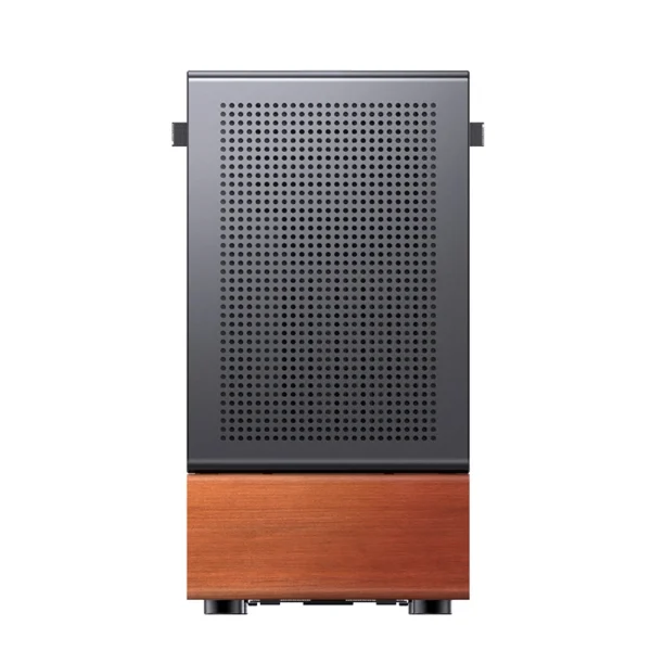 Gabinete Premium Com Madeira Matx Jonsbo T7 Black - Preto