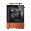 Gabinete Premium Com Madeira Matx Jonsbo T7 Black - Preto