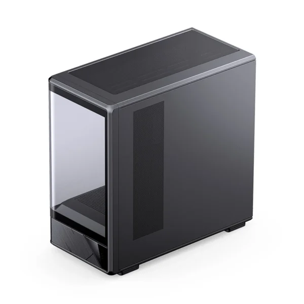 Gabinete Gamer Aquario Display Digital D200 - Jonsbo - Black - Preto