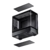Gabinete Gamer Aquario Display Digital D200 - Jonsbo - Black - Preto