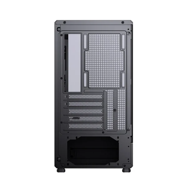 Gabinete Gamer Aquario Display Digital D200 - Jonsbo - Black - Preto