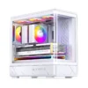 Gabinete Gamer Aquario Display Digital D200 - Jonsbo - White- Branco