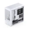 Gabinete Gamer Aquario Display Digital D200 - Jonsbo - White- Branco