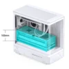 Gabinete Gamer Aquario Display Digital D200 - Jonsbo - White- Branco