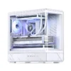 Gabinete Gamer Aquario Display Digital D200 - Jonsbo - White- Branco