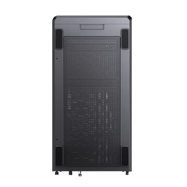 Gabinete Gamer Aquario Display Digital D200 - Jonsbo - Black - Preto