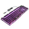 Teclado Gamer Tc-05 Thunder Color Ilum Evus