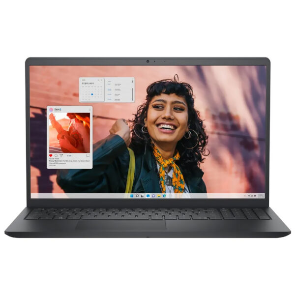 Notebook Dell 15 / Ldc 15255-A407blk-Pus / Amd Ryzen 5 7530U 2.0Ghz / 8Gb Ram /512Gb Ssd / 15.6 Fhd / Touch / Windows 11 / Ingles / Carbon Preto / R1d