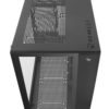 Gabinete Gamer Pichau Hx110, Mini-Tower, Lateral De Vidro, Com 2 Fans, Preto, Pg-Hx110-Bk