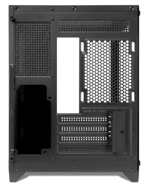 Gabinete Gamer Pichau Hx110, Mini-Tower, Lateral De Vidro, Com 2 Fans, Preto, Pg-Hx110-Bk