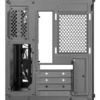 Gabinete Gamer Mancer Cv700m, Mini-Tower, Lateral De Vidro, Com 2 Fans, Preto, Mcr-Cv700m-Bk-2F