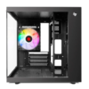 Gabinete Gamer Pichau Atom, Mini-Tower, Lateral De Vidro, Com 1 Fan, Preto, Pg-Atom-Bk