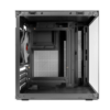 Gabinete Gamer Pichau Atom, Mini-Tower, Lateral De Vidro, Com 1 Fan, Preto, Pg-Atom-Bk