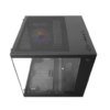 Gabinete Gamer Pichau Atom, Mini-Tower, Lateral De Vidro, Com 1 Fan, Preto, Pg-Atom-Bk
