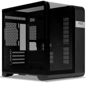 Gabinete Gamer Mancer Cv400, Mid-Tower, Lateral De Vidro Preto, Mcr-Cv400-Bk