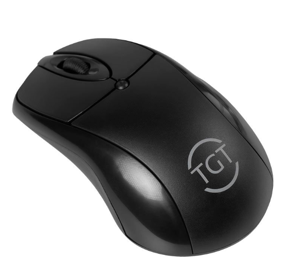 Kit Teclado E Mouse Office Tgt Gr100 V3, Abnt2, 1000Dpi, Preto, Tgt-Gr100-Bk03