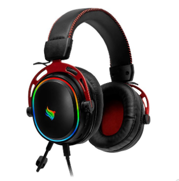Headset Gamer Pichau Vega Pro 7.1, Drivers 50Mm, Preto, Pch-Vgap-Bl01